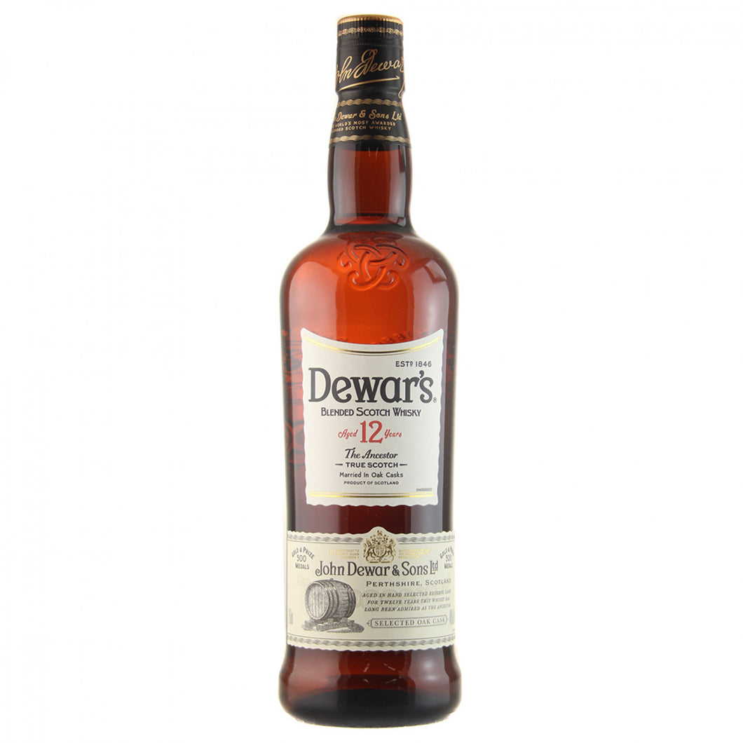 Dewar's 12 Years Old Blended Scotch Whisky